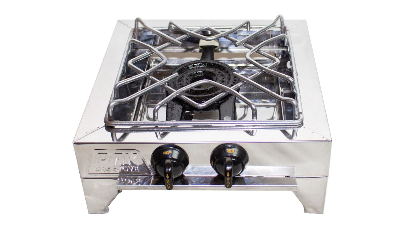 TWIN BURNER GAS STOVE