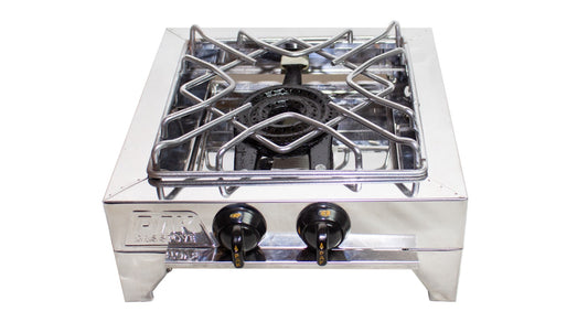 TWIN BURNER GAS STOVE